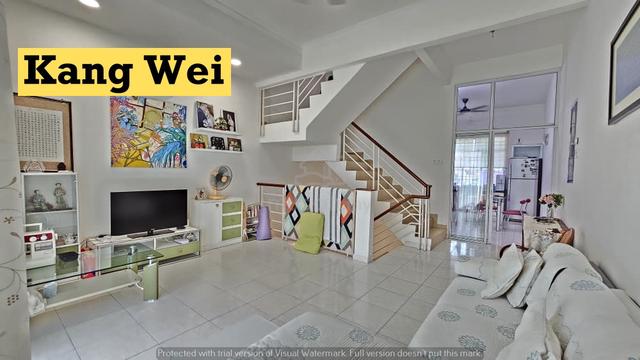 AIR ITAM TAMAN HAPPY VALLEY|3 Storey Townhouse|Renovated|Paya Terubong 1