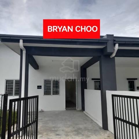 SINGLE TERRACE HOUSE FOR RENT At 7 MILE STAKAN KUCHING SARAWAK 1