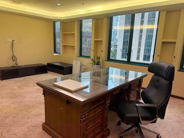 Megan Avenue2, Yap Kwan Seng Office 1830sf Full Furnish Close LRT KLCC 1