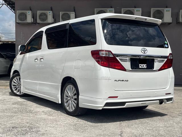 2012 Toyota ALPHARD 2.4 SC (A) PILOT SEATS 138KMIL - 2