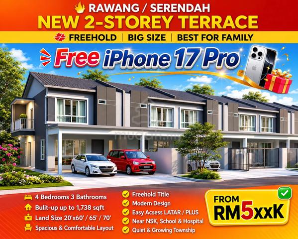 New Freehold 2STOREY 0% DOWNPAYMENT, CORNER AVAILABLE 1