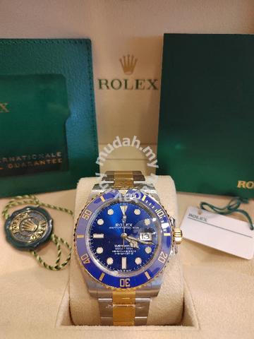 Blue Sub Two toneRolex Submariner Date 