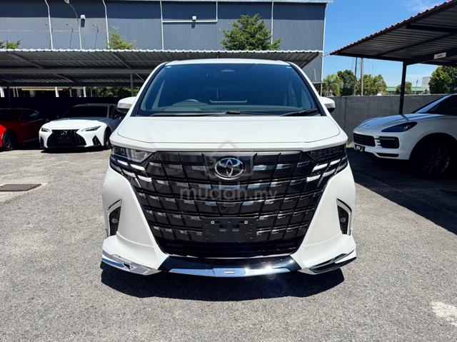 2025 Toyota ALPHARD 2.5 Z Original Bodykit - 2
