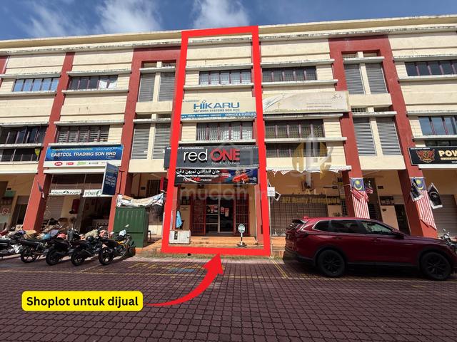 Shoplot 3 Tingkat untuk dijual di Ladang, Pusat Bandaraya Kuala TRG 1