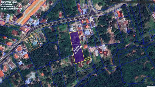 Tanah Untuk Di Jual 0.9 Ekar 39,205 Sqft Area Sg. Kechil, Nibong Tebal 1