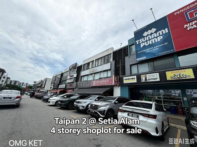4 Sty Shoplot W Lift 42x75 Taipan 2 @ Setia Alam 1