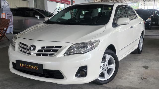 2013 Toyota COROLLA ALTIS 1.8 G F/L (A) IMPORT NEW - 2