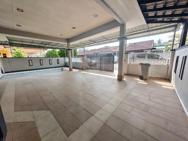 Fully Renovated Freehold Single Storey Semi-D Bukit Rambai Harmoni 1