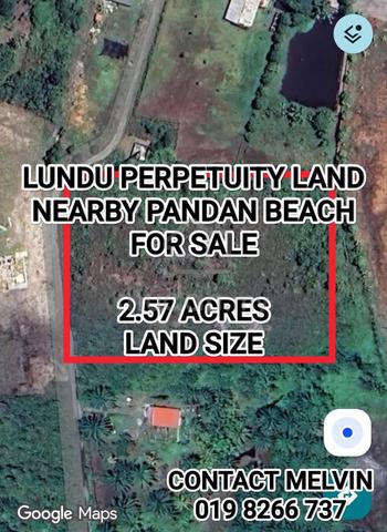 Lundu Perpetuity Land For Sale Near Pandan Beach 1