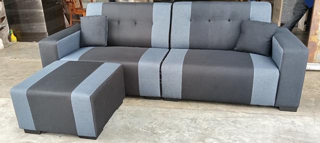 sofa L shape 4 seat + stool - photo 4 of 5
