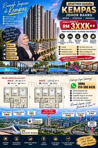 Apartment KEMPAS KTM 1