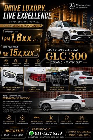 2020 Mercedes Benz GLC300 2.0 4MATIC AMG LINE (A) - 1