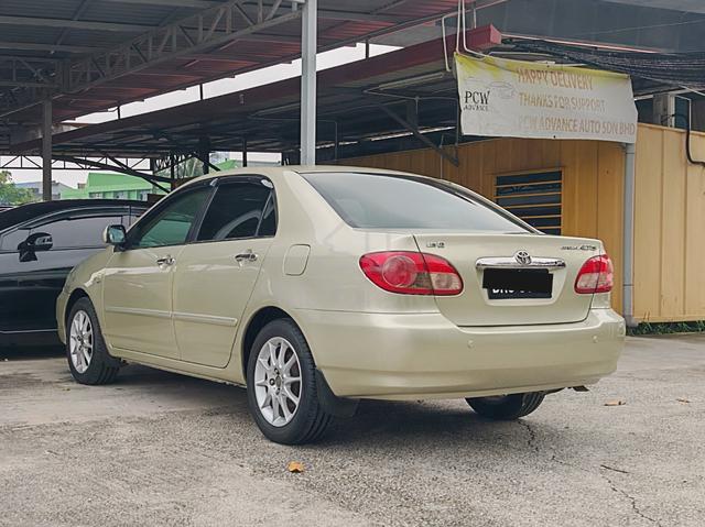 OTR 2004 Toyota COROLLA 1.8 ALTIS G (A) TIP TOP - 4