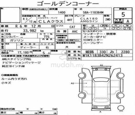 [5/A] 2021 Mercedes Benz CLA180 AMG LINE 1.3 - 3