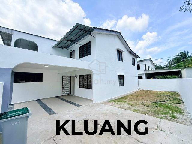 KLUANG(Taman Kluang Barat)Double Storey Endlot - Siap Reno,Full Loanš„ 1