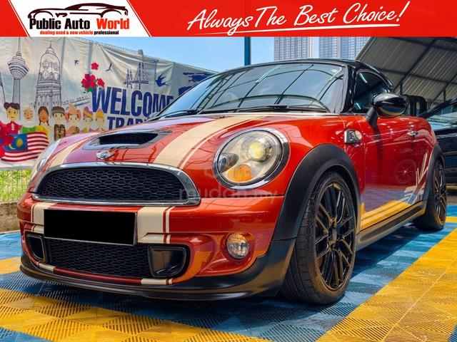 Mini COOPER 1.6 S COUPE R58 H/KARDON 80Kkm WARANTY - 2