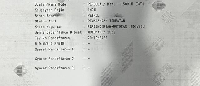 2022 Perodua MYVI 1.5 H (A) [SERVICE PERODUA] - 2