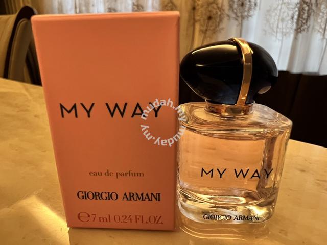 Giorgio Armani My Way Perfume Miniature (7ml) - Health & Beauty for sale in  Cheras, Kuala Lumpur