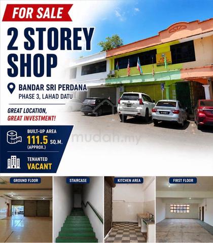 Sri Perdana Shop for Sale Lahad Datu 1