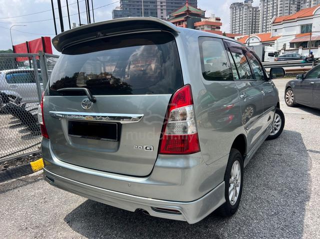 2012 Toyota INNOVA 2.0 G (A) ORI LOW MILEAGE 110K - 2