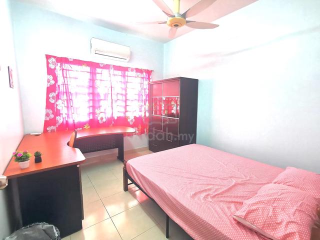 FREE 1 MONTH Female Medium Rooom Suriamas Near Pyramid Geo UOA BRT 1