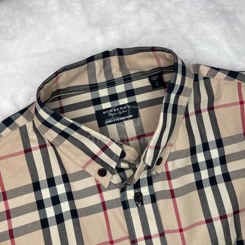 Burberry Checkered S/S (London GR) Brown Shirt - photo 3 of 4