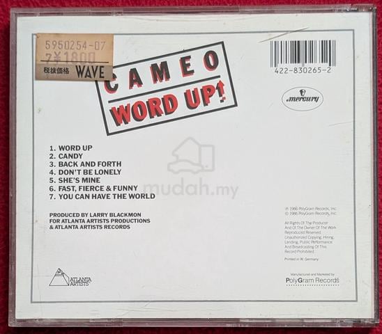 Cameo WORD UP! CD - photo 5 of 5