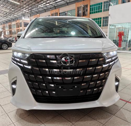 READY STOCK ! 2024 Alphard Z 2.5 (A) JAPAN UNREG - 2