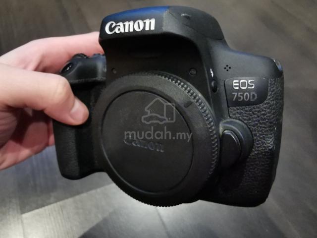 Canon 750D DSLR Camera Full Set  - photo 3 of 6