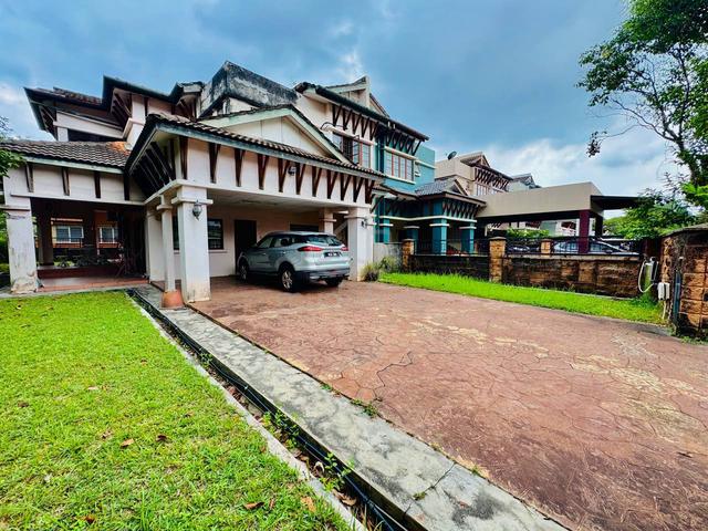 Corner Lot Double Storey Terrace Jalan Kubah Bukit Jelutong For Sale 1