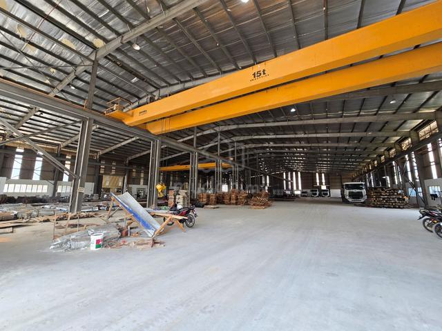 Super Flat Floor Wif Cf 2 Acres Overhead Crane West Port Klang Factory 1