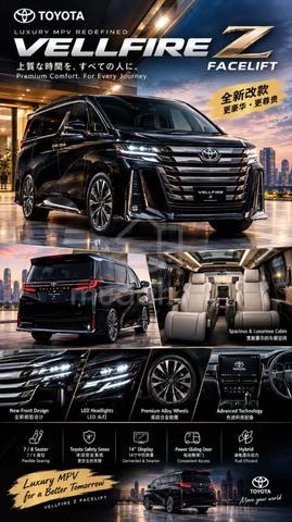2023 Toyota VELLFIRE 2.4 Z PREMIER (A) - 1