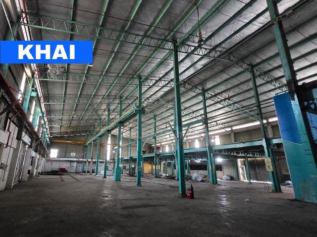 HIGH POWER Detached Factory Warehouse For RENT Perai Industrial Zone 1