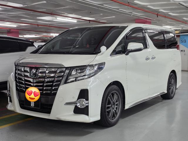 2017 Toyota ALPHARD 2.5 S A PACKAGE TYPE BLACK - 1