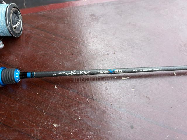 shimano stradic 4000xg & xzgoa rod - photo 5 of 6