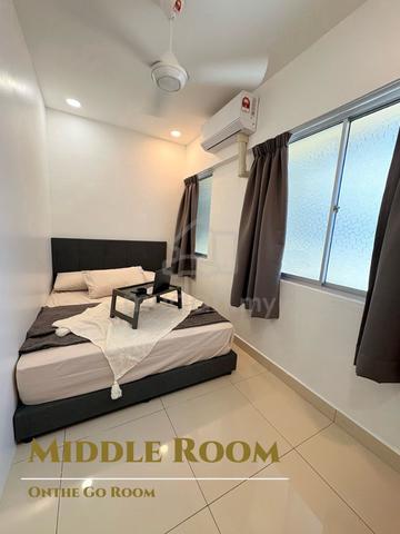 SRI AMAN BLOCK 6 FEMALE MIDDLE ROOM Fully Furnished Near PISA B.Lepas 1