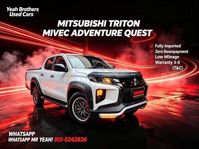 2020 Mitsubishi TRITON 2.5  (M) FULL UPGRADE - 1