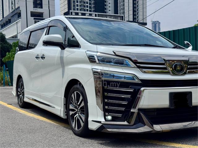 /19 83K KM SROOF MODELLISTA Toyota VELLFIRE 2.5 ZG - 1