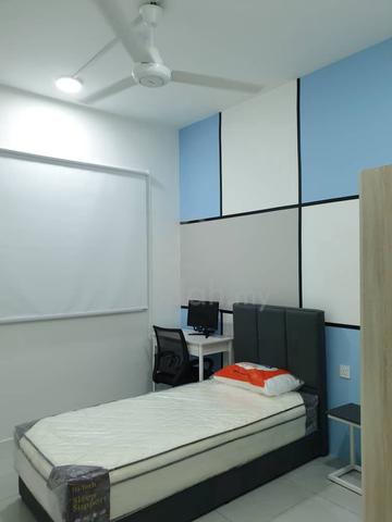 Female Room | Fully Furnish | Free WIFI | Meritus Residence @ Perai 1