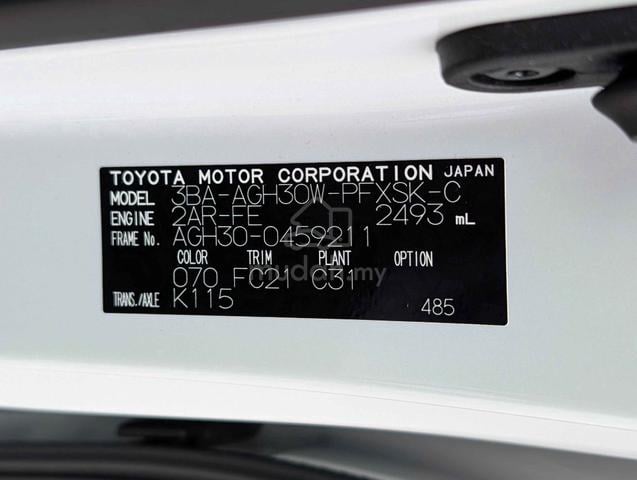 2023 Toyota ALPHARD SC JBL S/ROOF 4CAM 5600km 5AA - 4