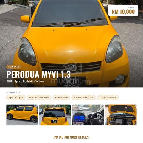 2011 Perodua MYVI 1.3 EZI PREMIUM (A) - 2