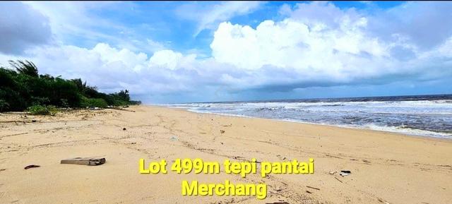 Lot cantik tepi pantai Merchang Marang Terengganu 1