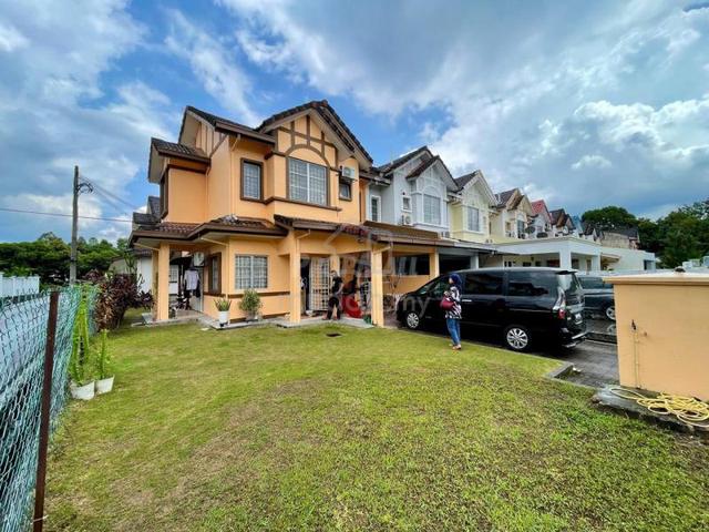 12 ft extra Land‼️ End Lot Double Storey Putra Heights 1