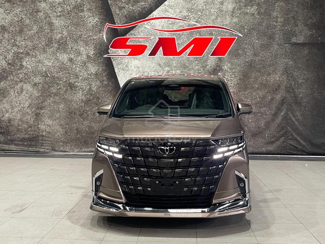 2024 Toyota ALPHARD 2.5 Z SR BODYKIT HUD UNREG - 2