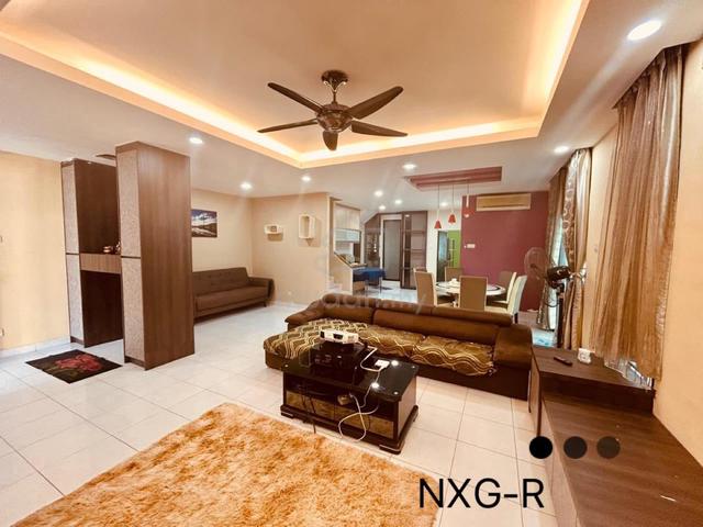 Renovate & Furnish SemiD House Rent‼️Aman Perdana Klang,Setia Alam 1