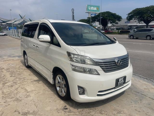 2009/13 Toyota VELLFIRE 3.5 V GGH20W (A) WYE 7777 - 2