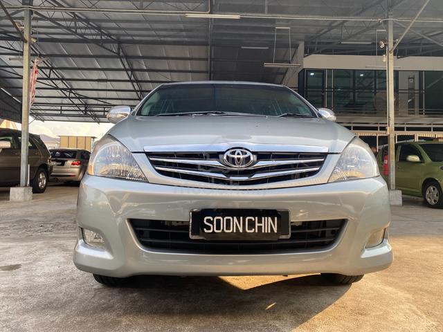 Toyota INNOVA 2.0 G (A) 2010 [Loan Available] - 2