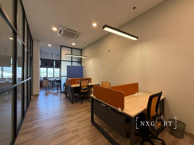 Nicely Renovated First Floor Shoplot@ Jalan Kebun Nenas Bandar Putera2 1