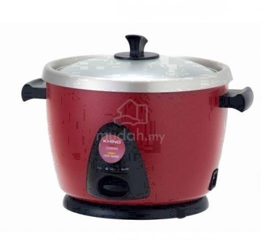 Khind 1.0L Anshin Rice Cooker RC110M Alpha Red - Home Appliances ...