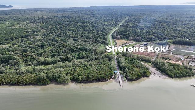 Agricultural Land Tanjung Embang next to river opposite Senari Port 1